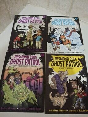 Desmond Cole Ghost Patrol Books Lot Of 4